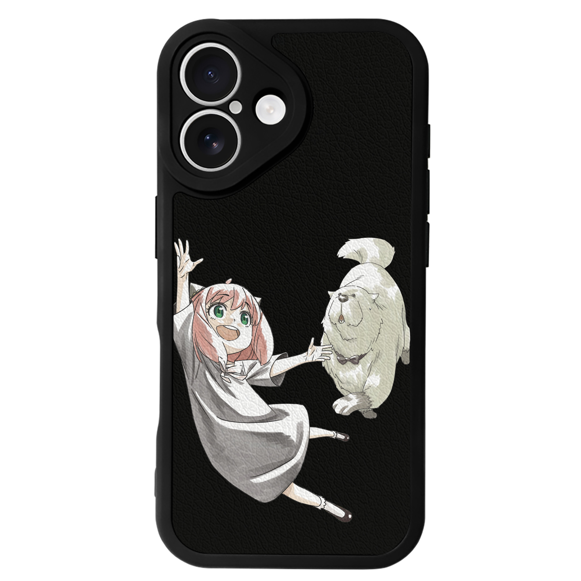（画像用） SPY×FAMILY间谍家家酒 【iPhone 16シリーズ対応】シリコンスマホケース（レザー調） 材質：シリコン